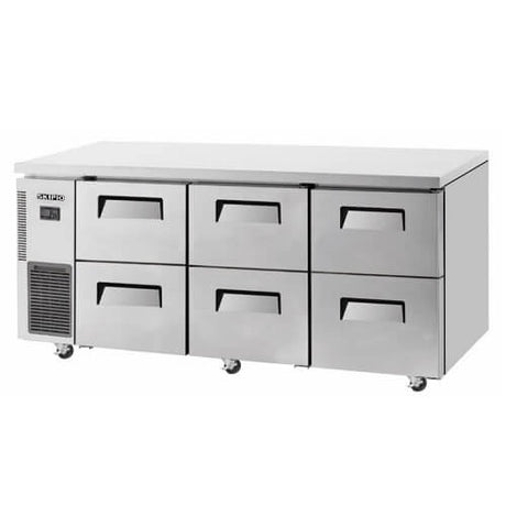 Skipio SUR18-2D-6 Undercounter Drawer Fridge 538 Ltr