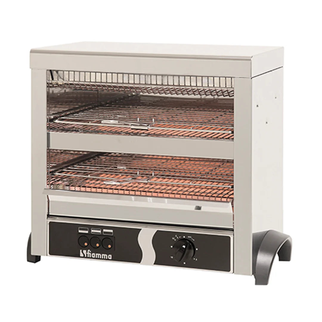 Sammic double horizontal load toaster - 12 slices