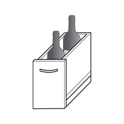 BARON Bottle Holder (M20). 200 x 700 x 460mm.