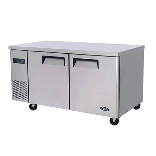 Atosa YPF9020 2 Door Undercounter Fridge