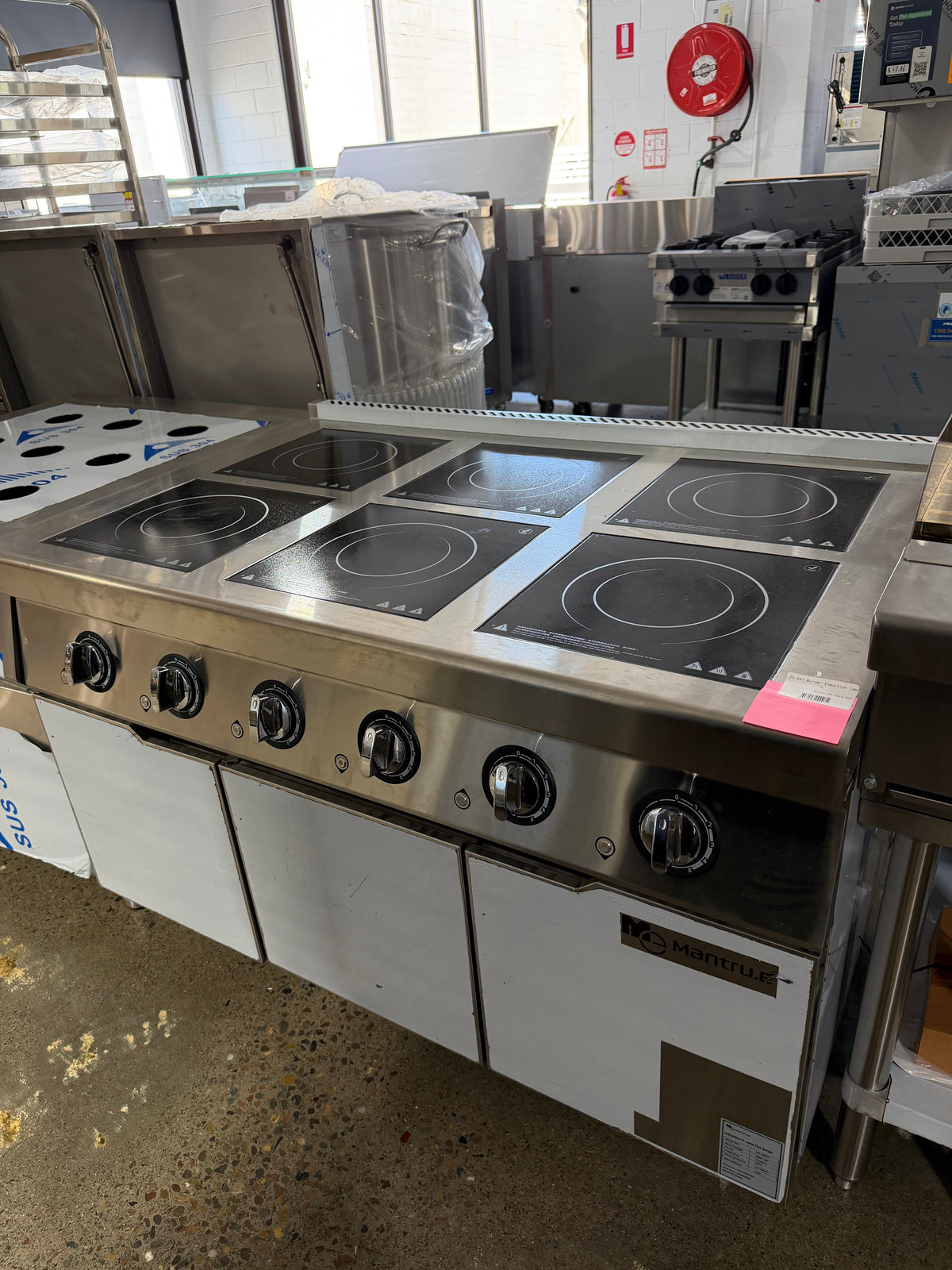 Mantru.E ZT6-C8021A Commercial Induction Flat Range
