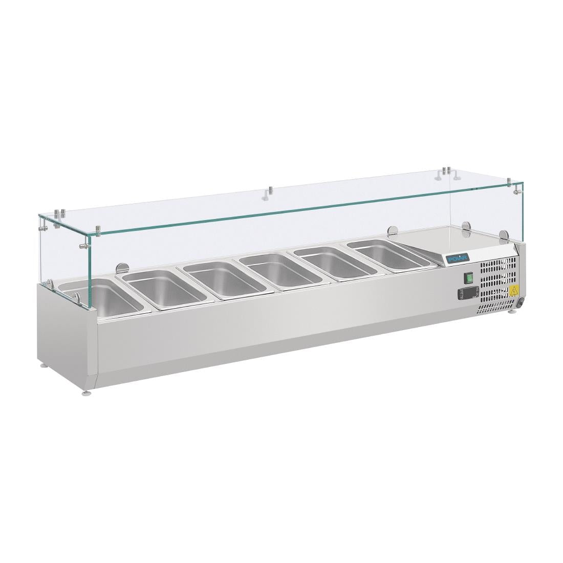 Polar G-Series Countertop Prep Fridge - 6 x GN 1/4 AB090-A