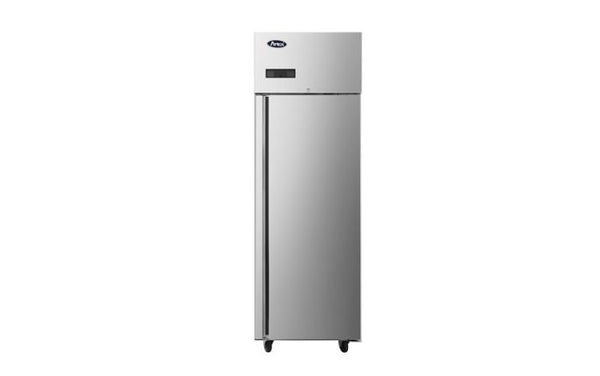 Atosa JBF40RSGR Slimline Upright Single Solid Door Fridge