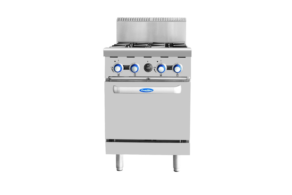 Cookrite 4 BURNERS WITH OVEN NG AT80G4B-O-NG