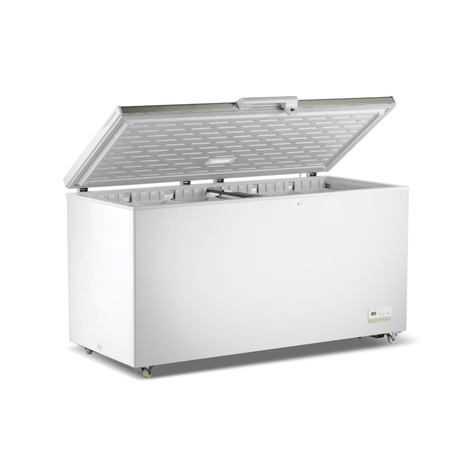 Thermaster 520L Chest Freezer with Stainless Steel Lid - BD520F
