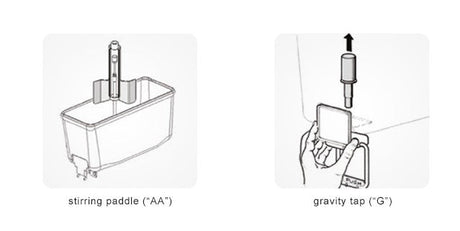 BRAS Maestrale Extra 2 AA Cold Drink Dispenser 2 x 12L