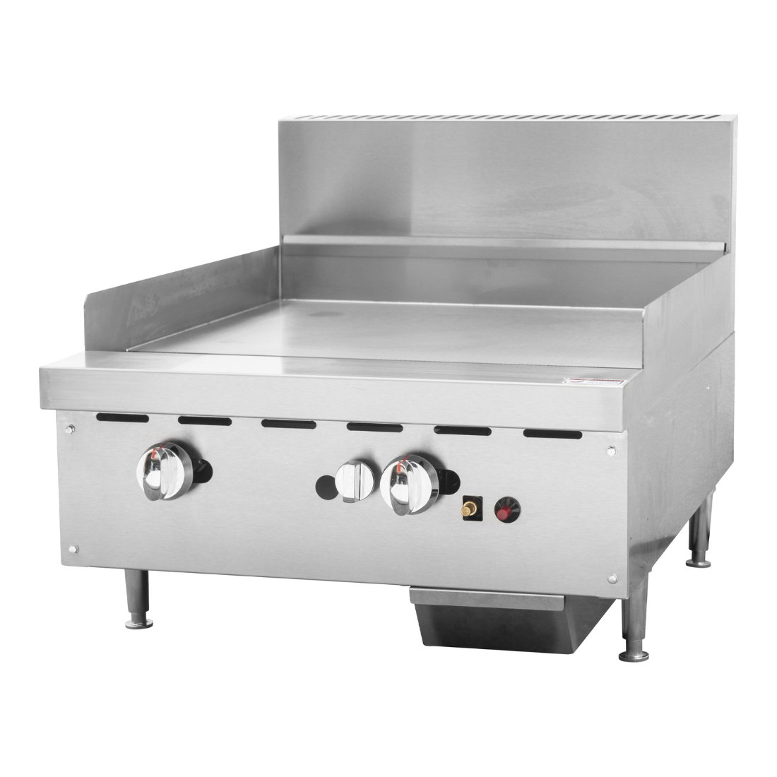 Brenner Forge 800 Series Bench Top Gas Griddle NG with 2 Burners BREG8G-600N - Whisk Hospitality - BREG8G-600N