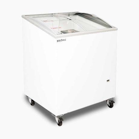Bromic Display Chest Freezer - 176L - Curved Glass Top