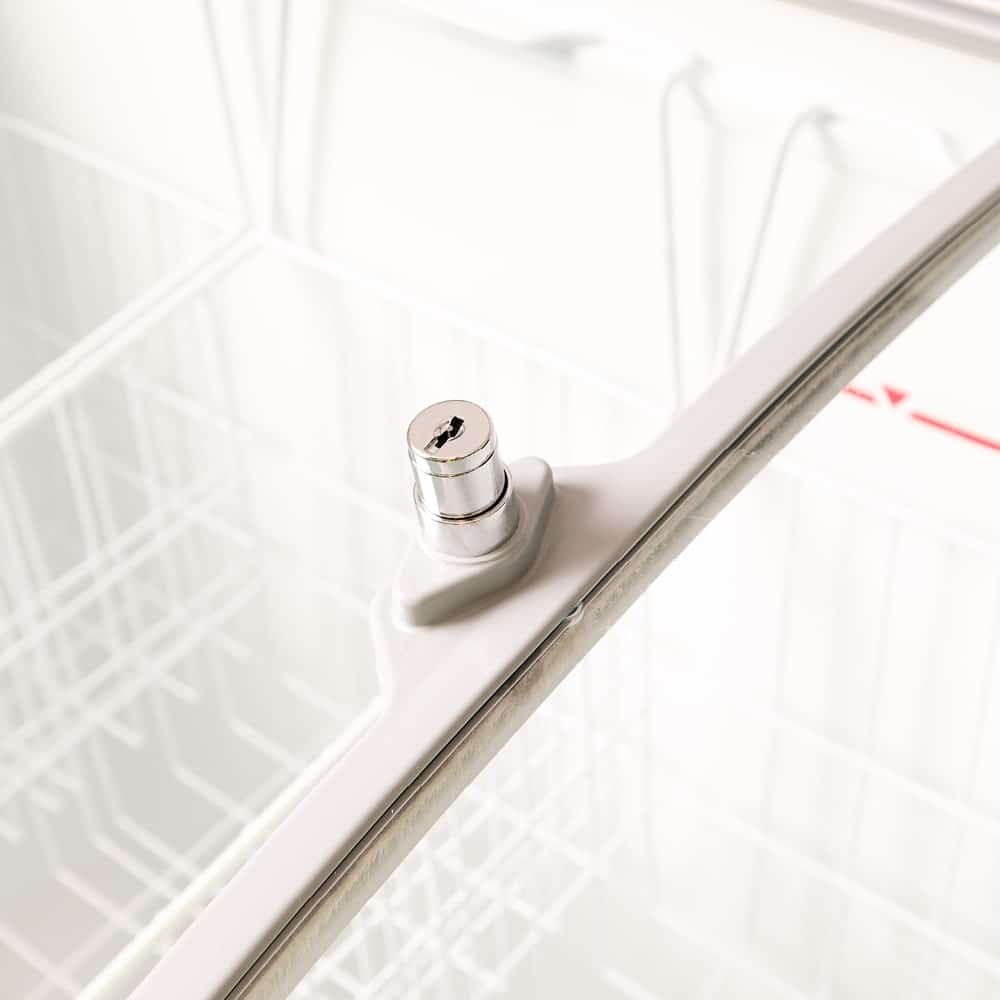 Bromic Display Chest Freezer - 264L - Curved Glass Top