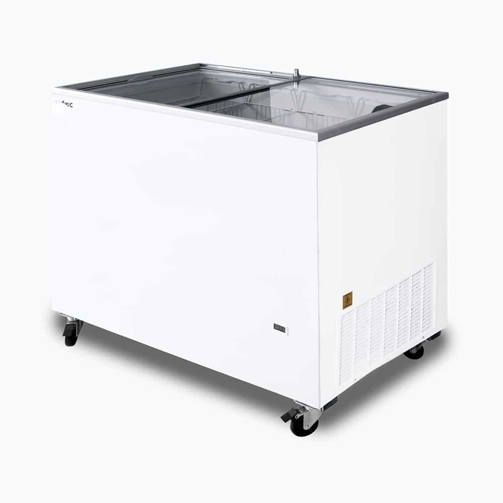 Bromic Display Chest Freezer - 296L - Flat Glass Top