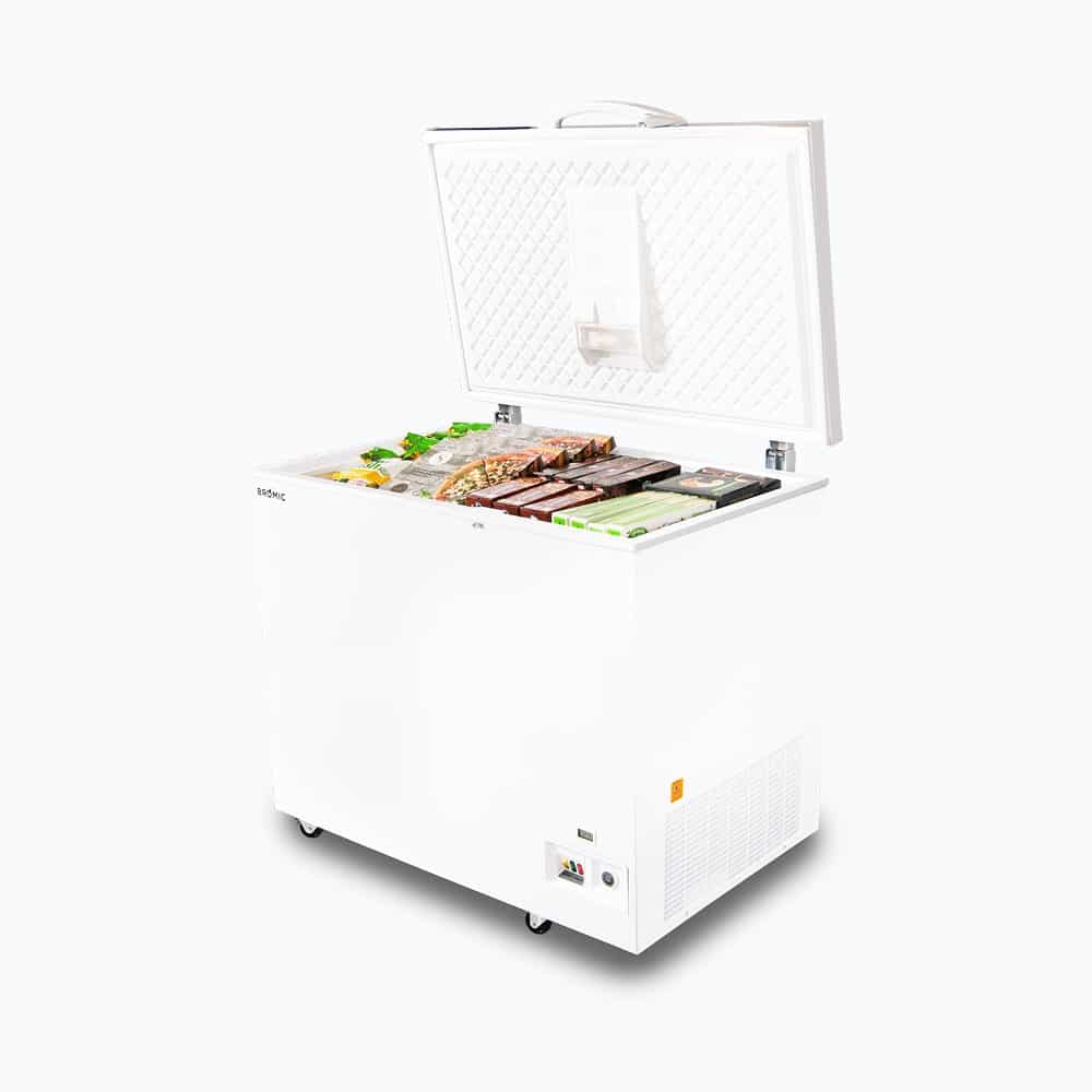 Bromic Storage Chest Freezer - 296L - Stainless Steel Top