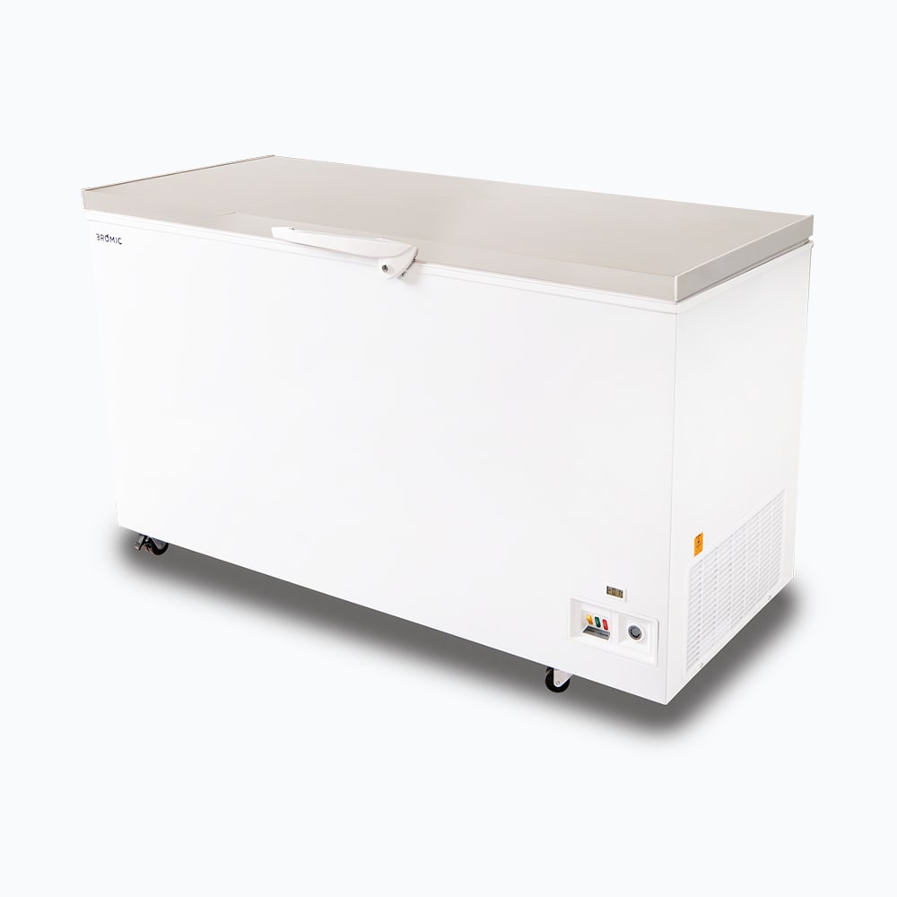 Bromic Storage Chest Freezer - 492L - Stainless Steel Top