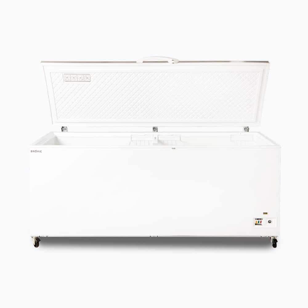 Bromic Storage Chest Freezer - 675L - Stainless Steel Top