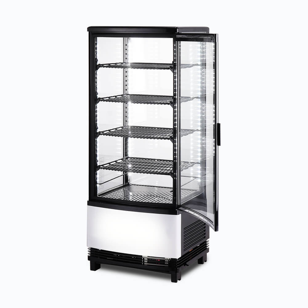 Bromic Countertop Fridge - 98L - 1 Door - Curved Glass