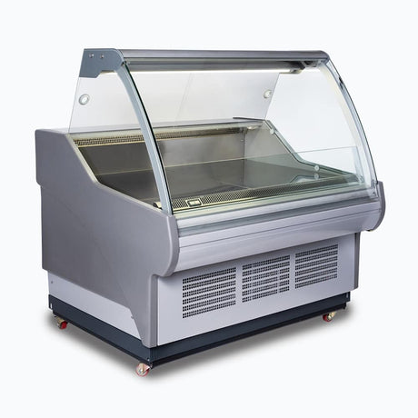 Bromic Curved Glass Deli Display - 1330mm