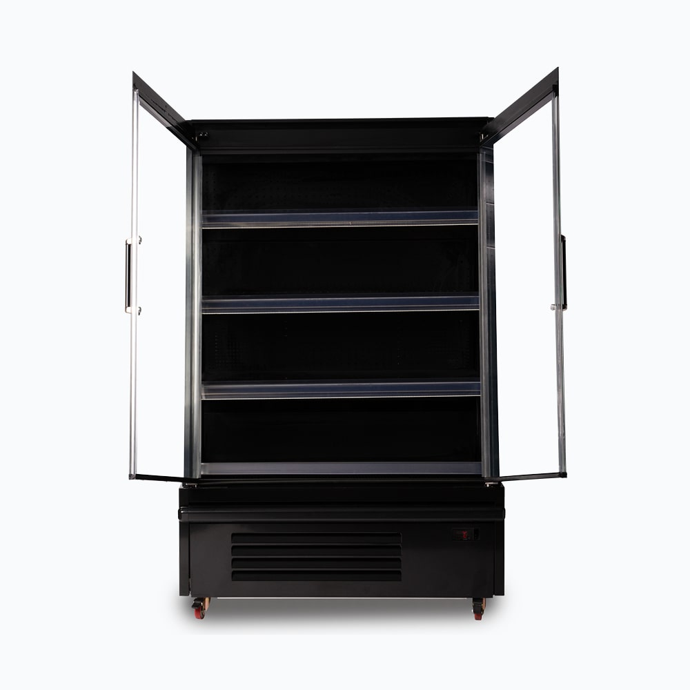 Bromic Semi Vertical Display Fridge - 938mm - 2 Doors - Hinged