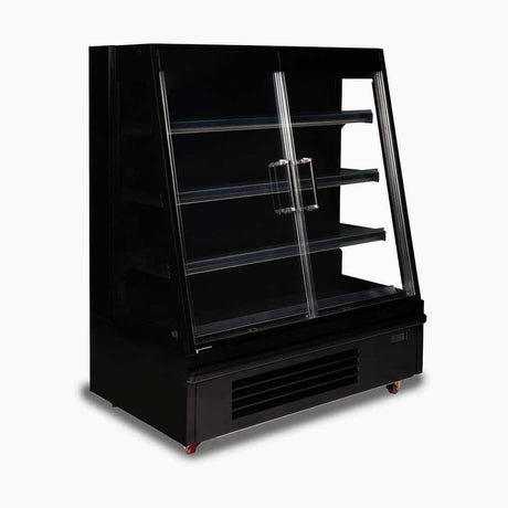 Bromic Semi Vertical Display Fridge - 1250mm - 2 Doors - Hinged