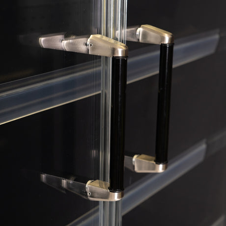 Bromic Semi Vertical Display Fridge - 2500mm - 4 Doors - Hinged