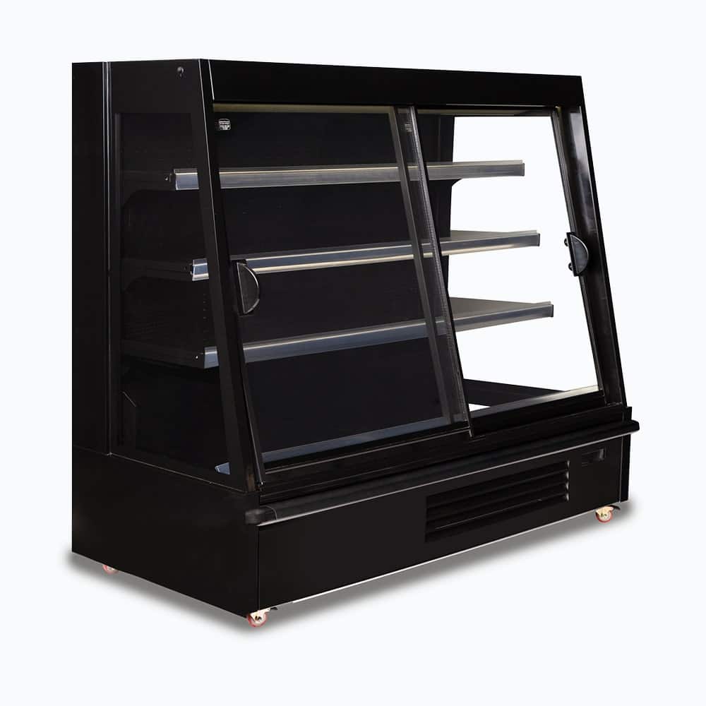 Bromic Semi Vertical Display Fridge - 1875mm - 2 Doors - Sliding