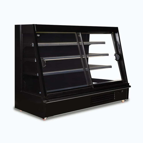 Bromic Semi Vertical Display Fridge - 2500mm - 4 Doors - Sliding