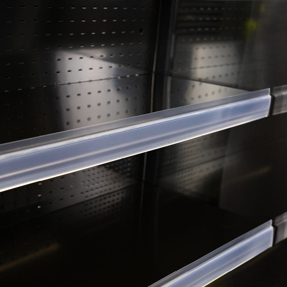 Bromic Semi Vertical Display Fridge - 2500mm - 4 Doors - Hinged