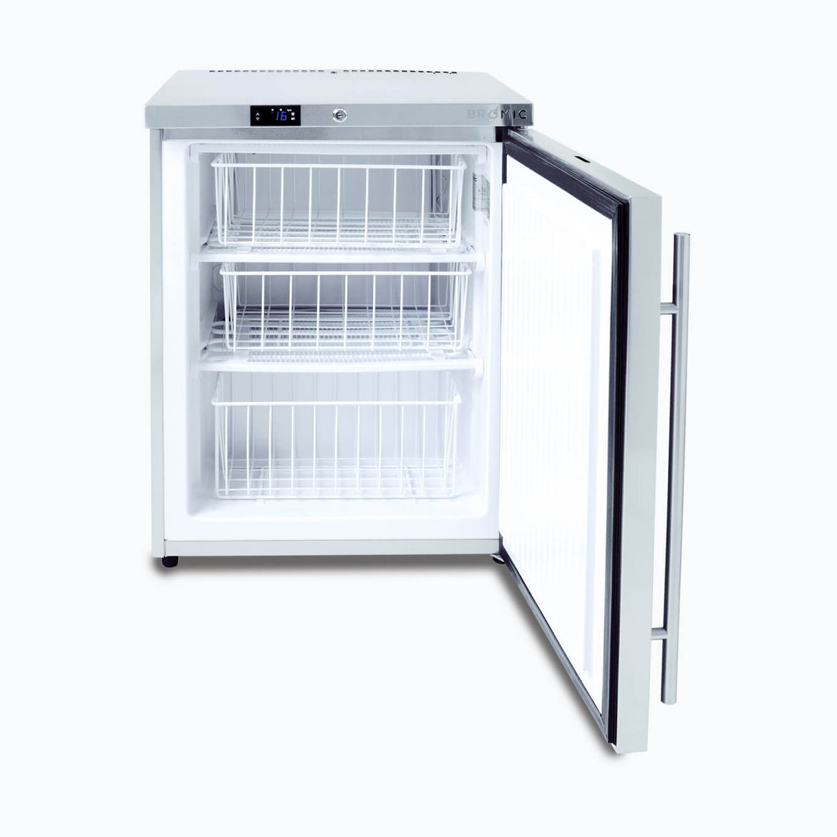 Bromic Under Bench Freezer - 115L - 1 Door - Stainless Steel
