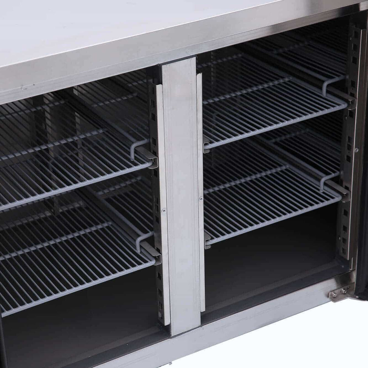Bromic Under Bench Freezer - 553L - 4 Doors - Stainless Steel