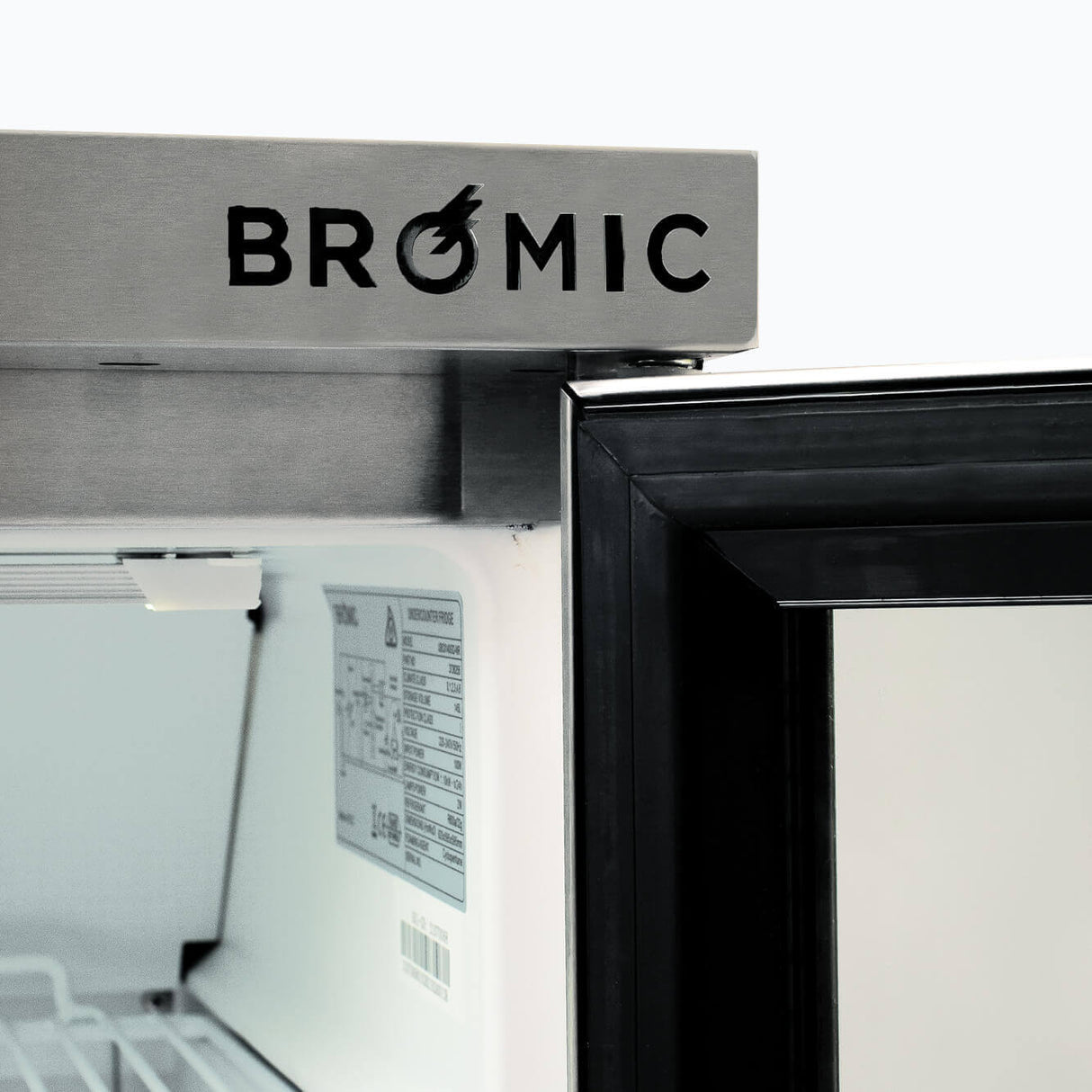 Bromic Under Bench Display Fridge - 138L - 1 Door - Glass