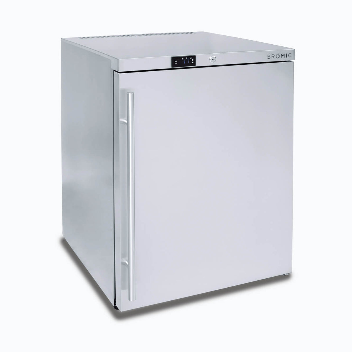 Bromic Under Bench Fridge - 138L - 1 Door - Stainless Steel