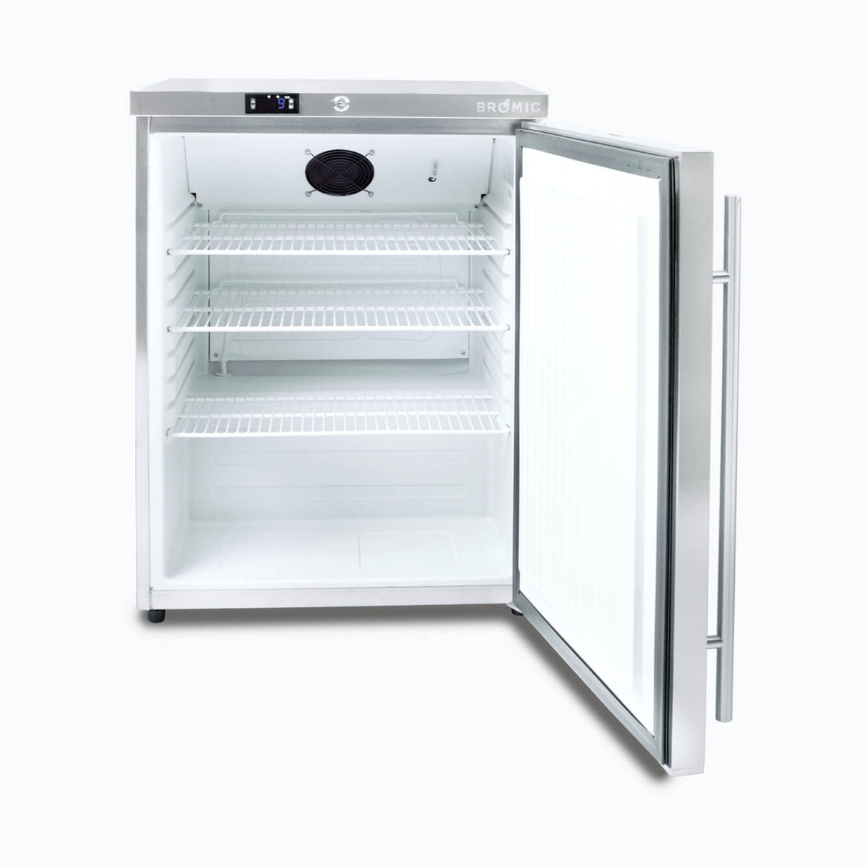 Bromic Under Bench Fridge - 138L - 1 Door - Stainless Steel