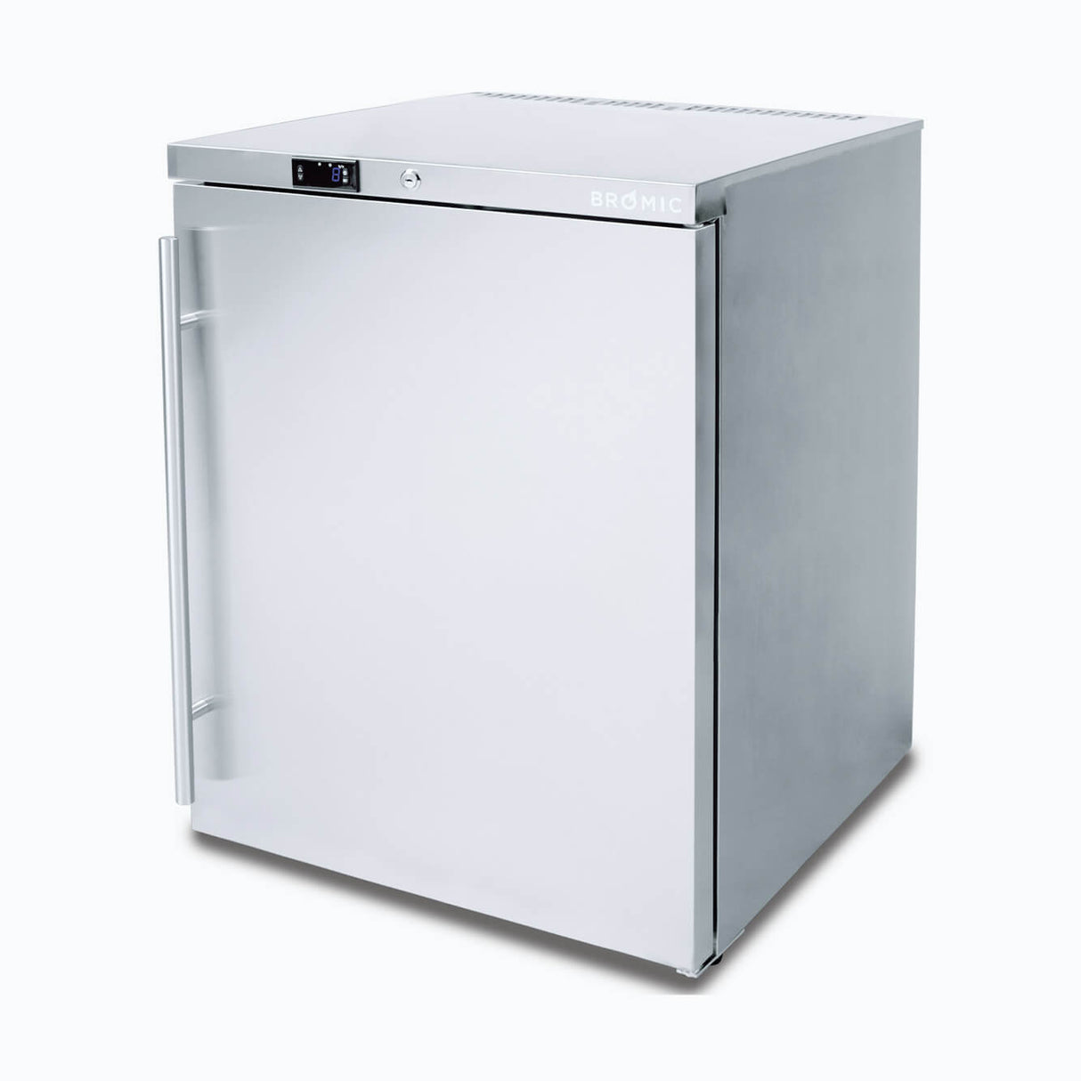 Bromic Under Bench Fridge - 138L - 1 Door - Stainless Steel