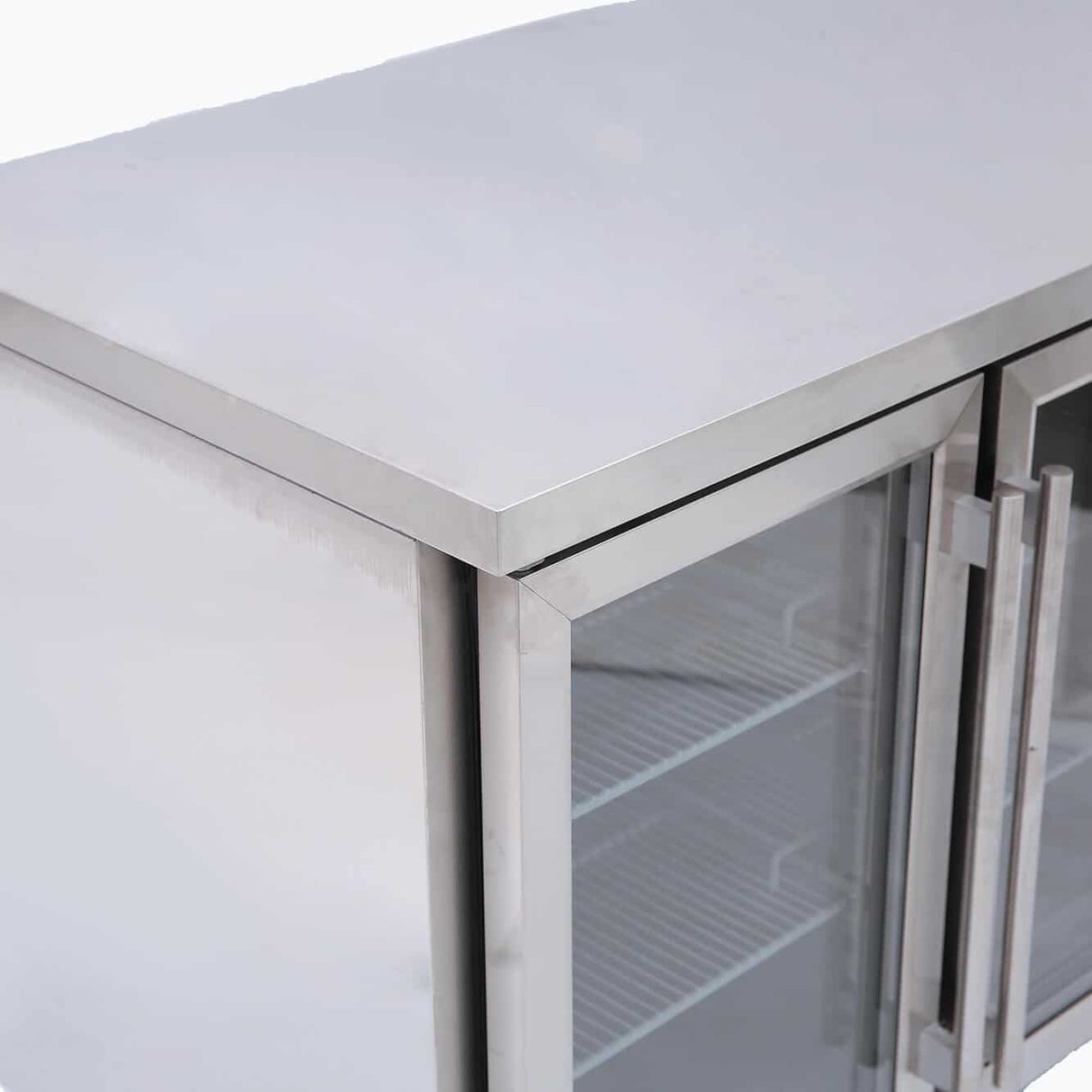 Bromic Under Bench Display Fridge - 282L - 2 Doors - Glass