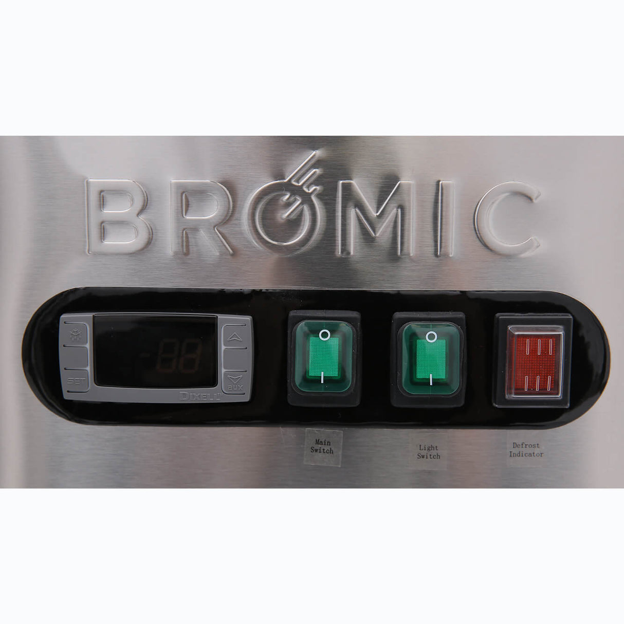 Bromic Under Bench Display Fridge - 282L - 2 Doors - Glass