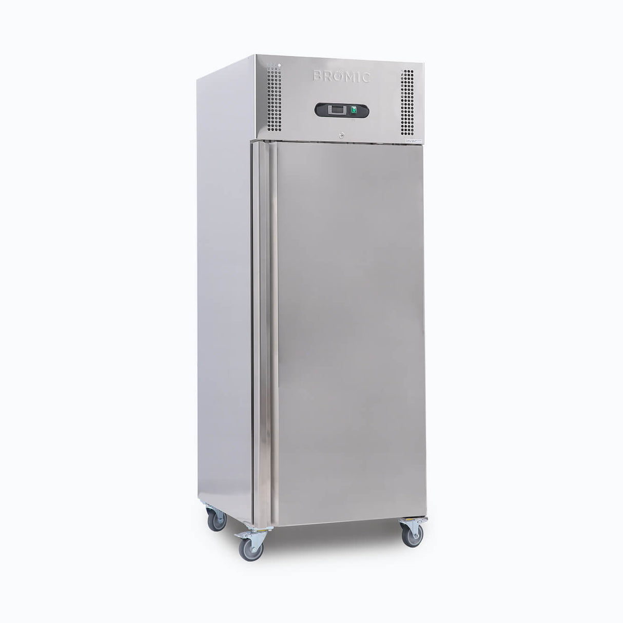 Bromic Upright Fridge - 650L - 1 Door - Stainless Steel