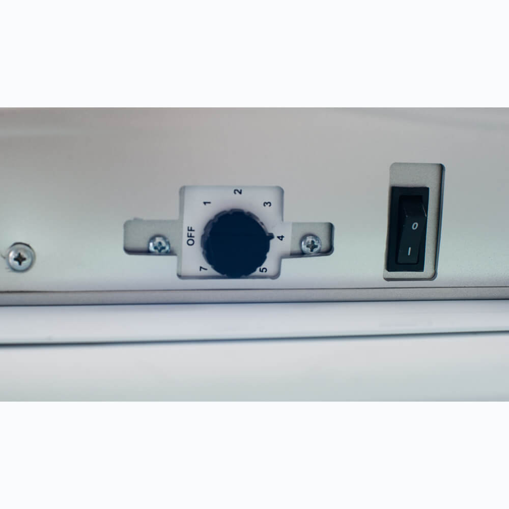 Bromic Upright Display Freezer - 300L - 1 Door - Flat Glass