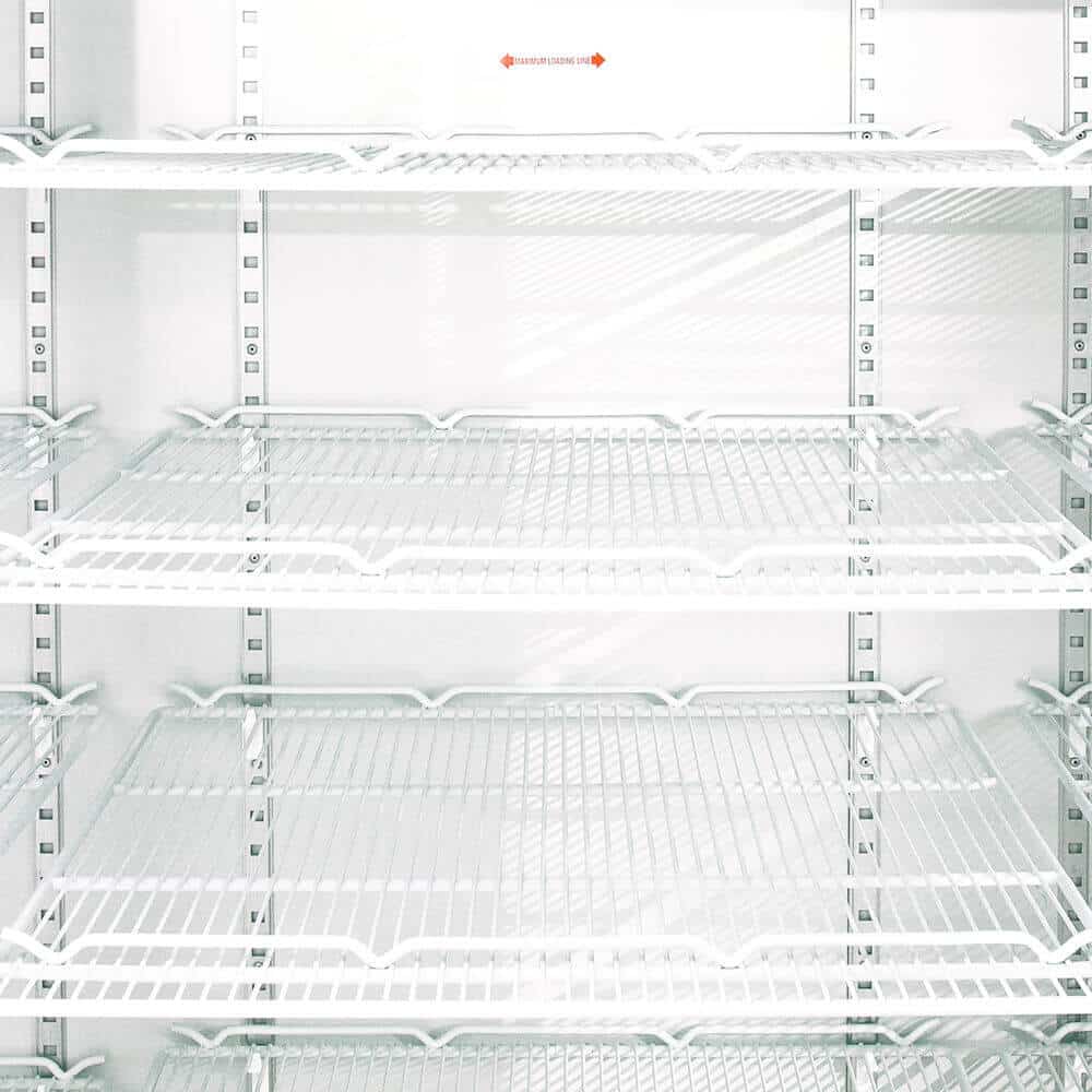 Bromic Upright Display Freezer - 976L - 2 Doors - Flat Glass - Lightbox