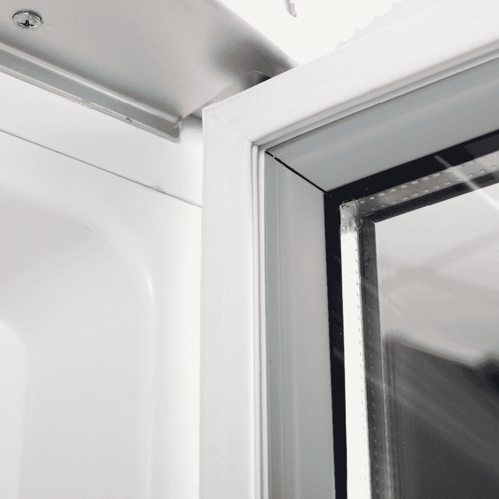 Bromic Upright Display Fridge - 438L - 1 Door - Flat Glass - Lightbox