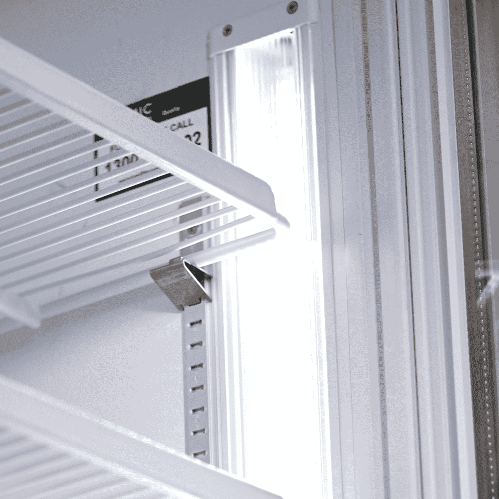 Bromic Upright Display Fridge - 659L - 1 Door - Flat Glass - Lighbox