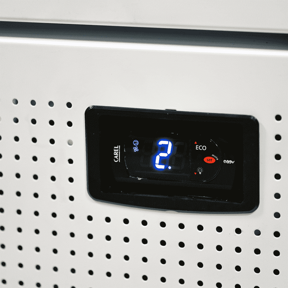 Bromic Upright Display Fridge - 659L - 1 Door - Flat Glass - Lighbox