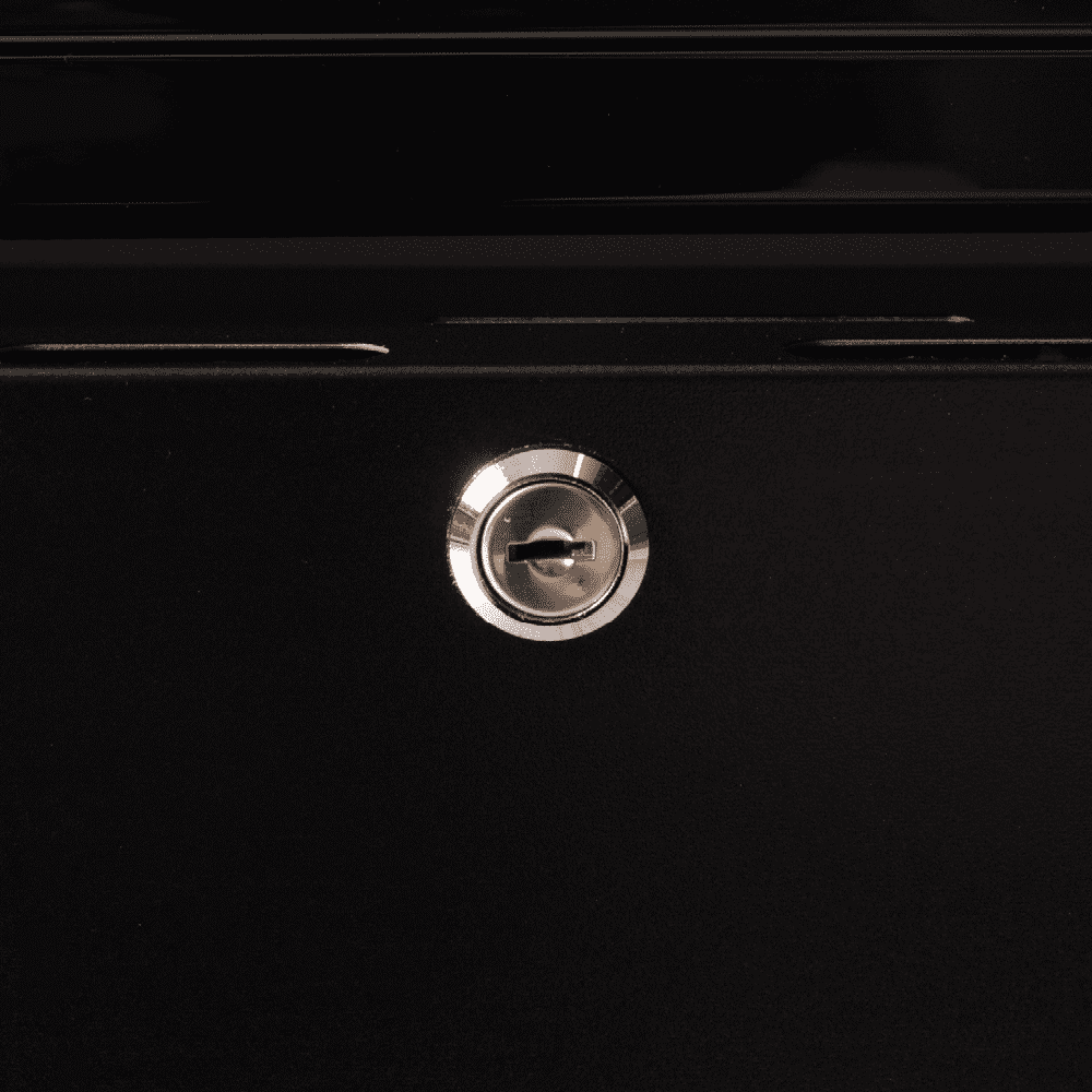 Bromic Upright Display Fridge - 960L - 2 Doors - Flat Glass - Cassette - Black