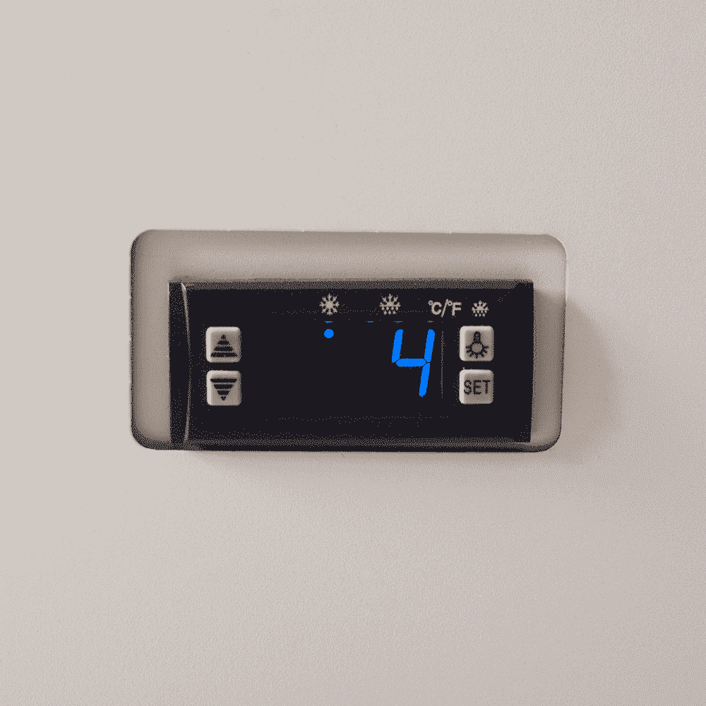 Bromic Upright Display Fridge - 960L - 2 Doors - Flat Glass - Cassette - White