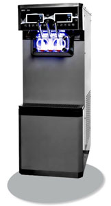 Brullen Beast Twin Twist Acai & Soft Serve Ice Cream Machine (Gravity Fed / Non Pasteurised)