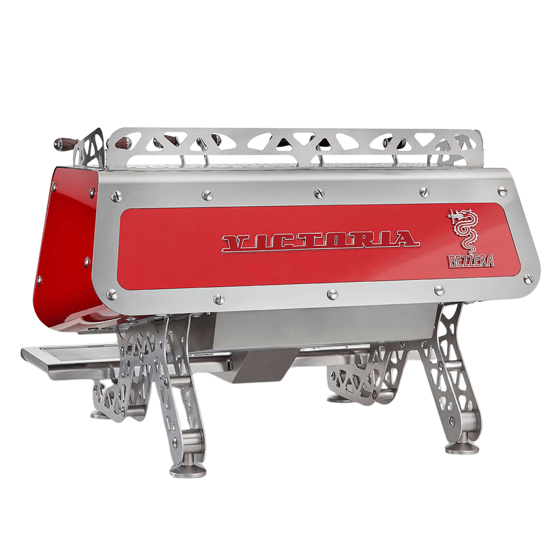 Bezzera VICTORIA Red 2-Group Professional Espresso Machine - BZVICTORIA2R