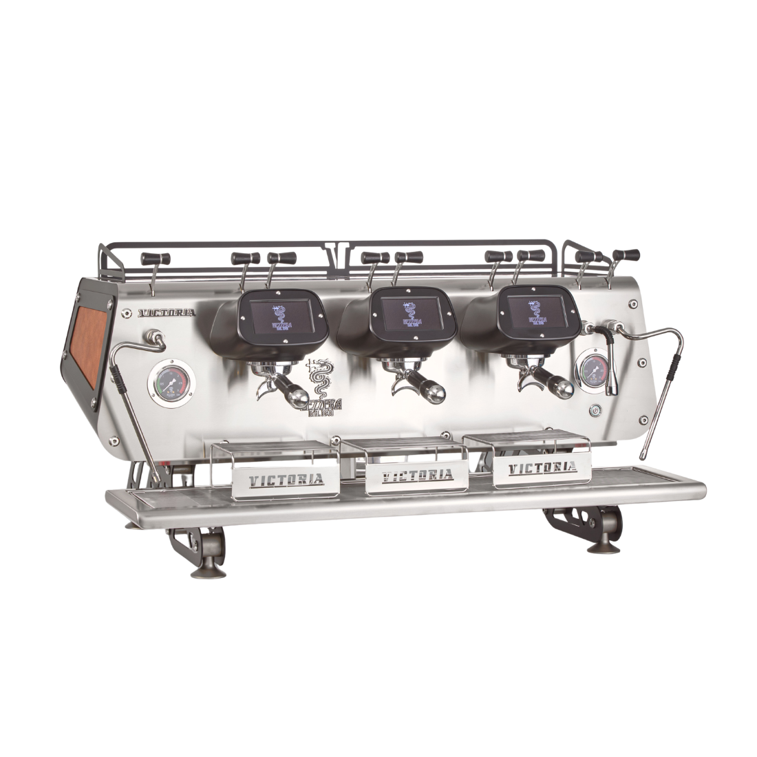 Bezzera Victoria PID 3 Group Espresso/Coffee Machine (Black) BZVICTORIAPID3GN - Whisk Hospitality - BZVICTORIAPID3GN