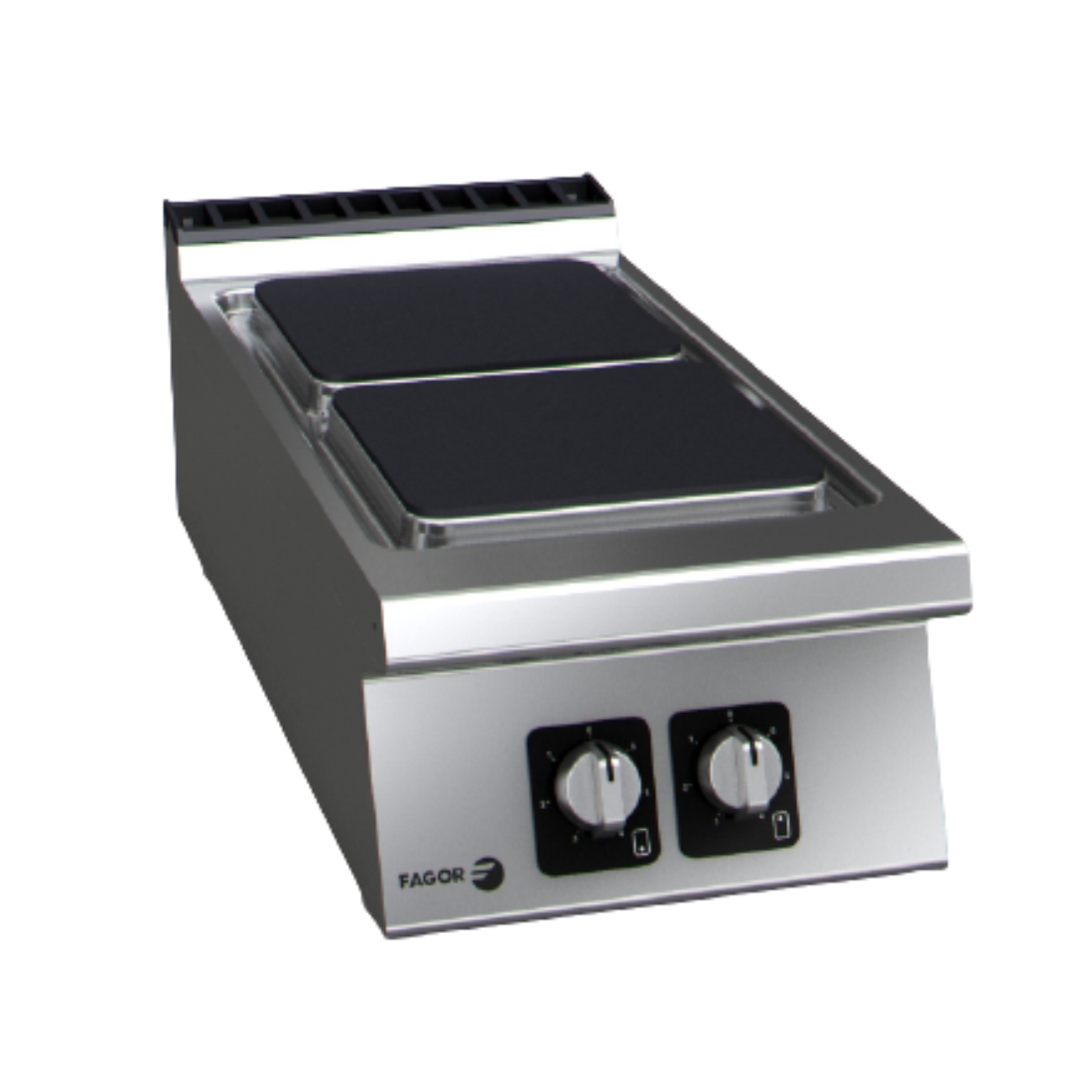 Fagor Kore 900 Series 400mm 2 Square Plate Electric Cooktop C-E920 - Whisk Hospitality - C-E920