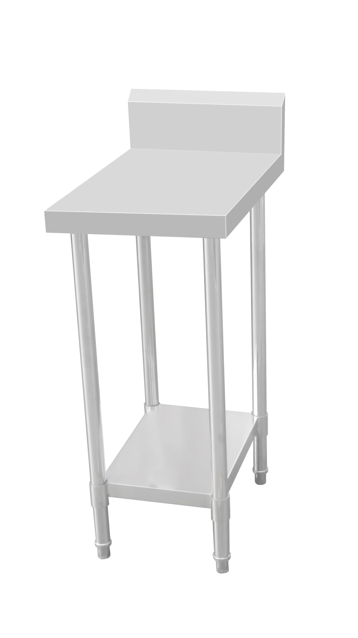 Work Bench with Splashback & Undershelf - 600 / AWS-0360