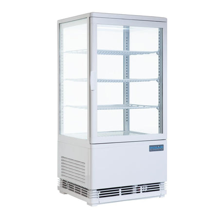 Polar C-Series Energy Efficient Display Fridge White - 68Ltr