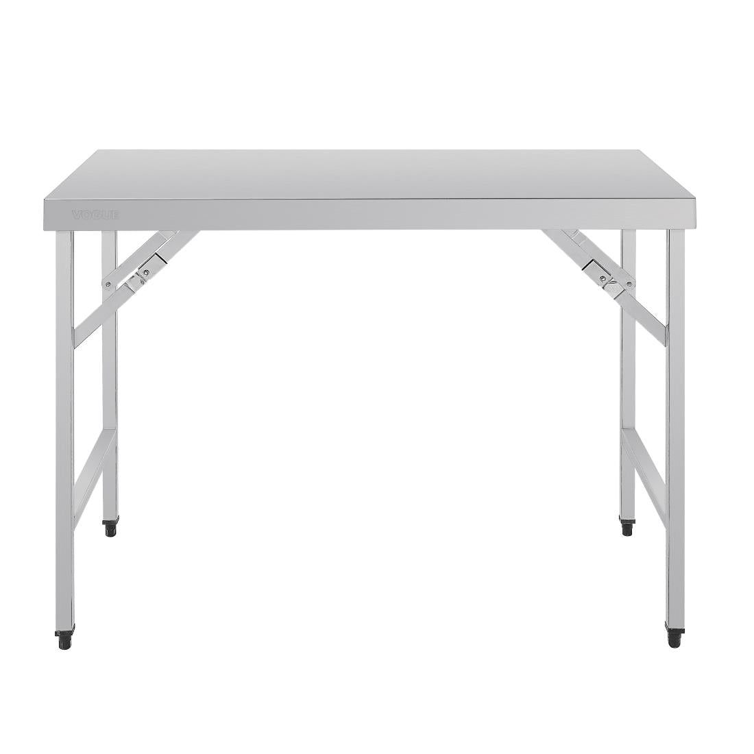 Vogue Folding Table St/St - 1200x600x900mm 47 1/4x 23 1/2 x 35 1/2" CB905