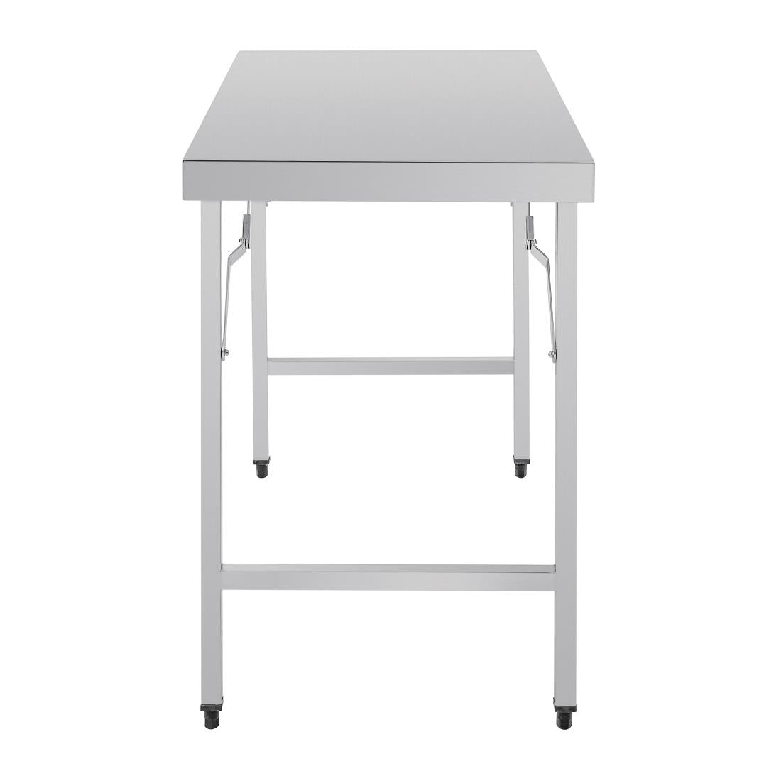 Vogue Folding Table St/St - 1200x600x900mm 47 1/4x 23 1/2 x 35 1/2" CB905