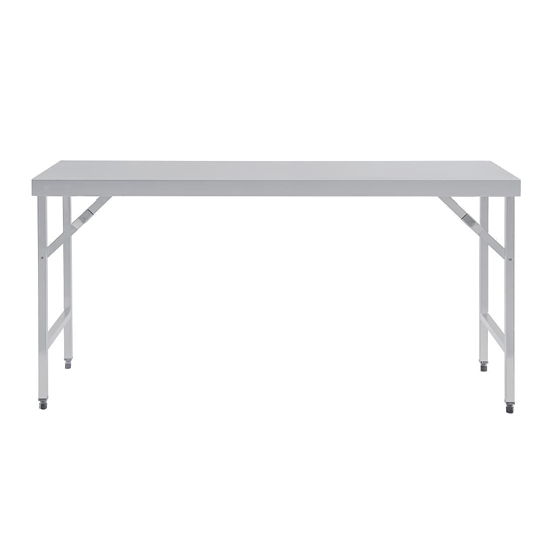 Vogue St/St Folding Table - 1800x600x900mm CB906